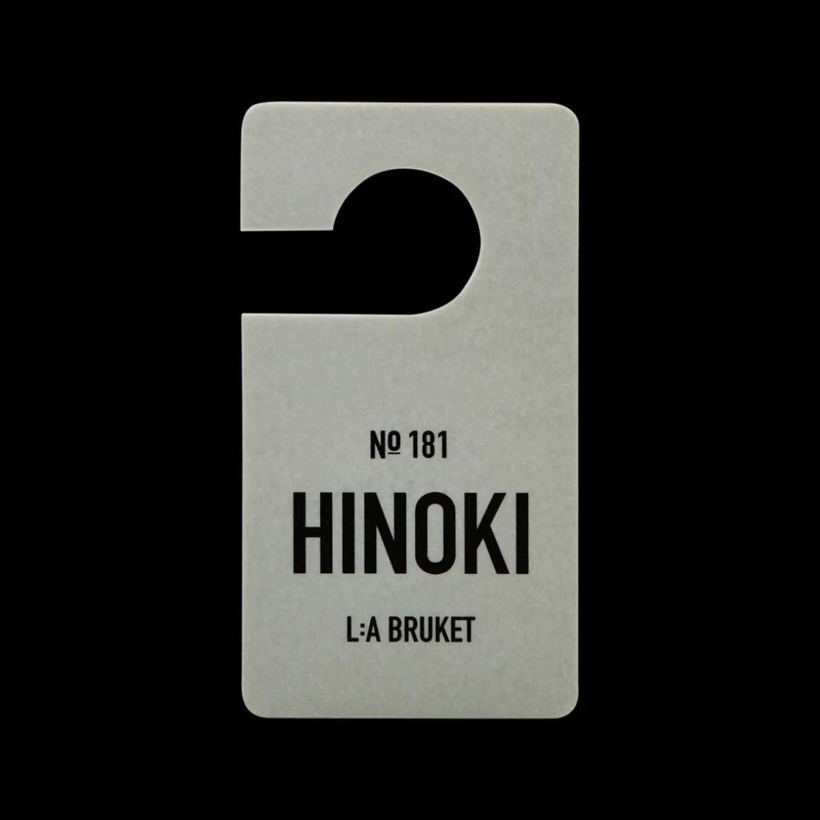 181 Hinoki Fragrance Tag