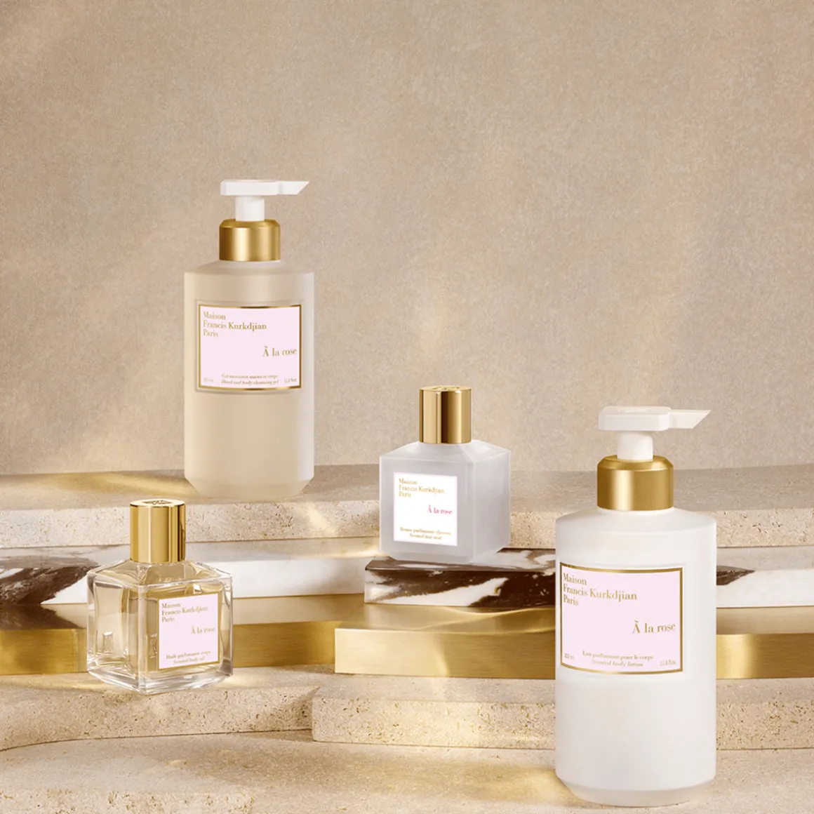 A la rose Scented Hair Mist 70ml