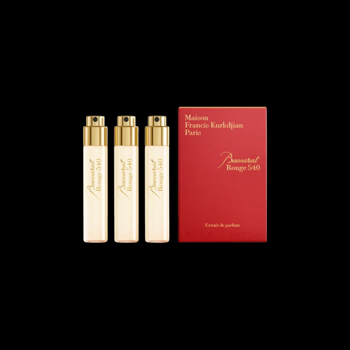 Baccarat Rouge 540 Extrait de Parfum 3x11ml