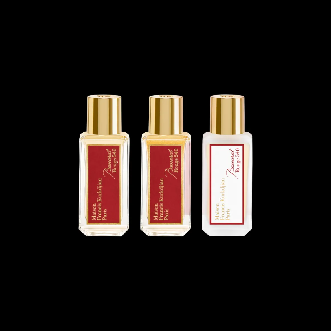 Baccarat Rouge body ritual set 3x35ml