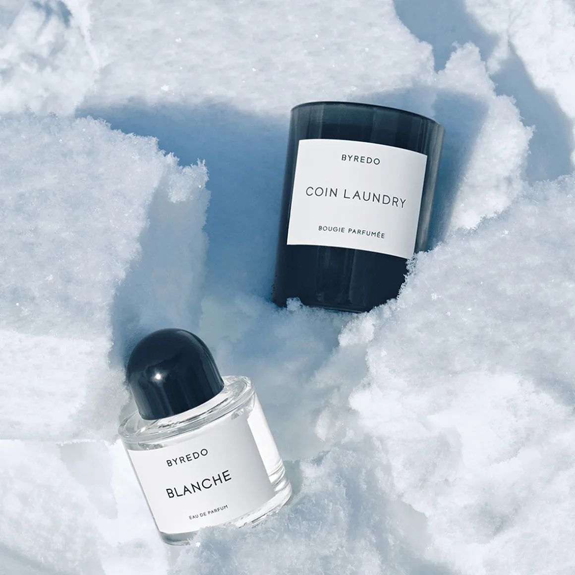 Blanche Parfum & Coin Laundry Candle Set