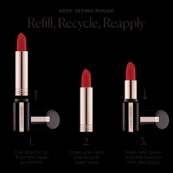 Caviar Hydra-Crème Lipstick Refill 123 Fifth Ave - Nude Pink