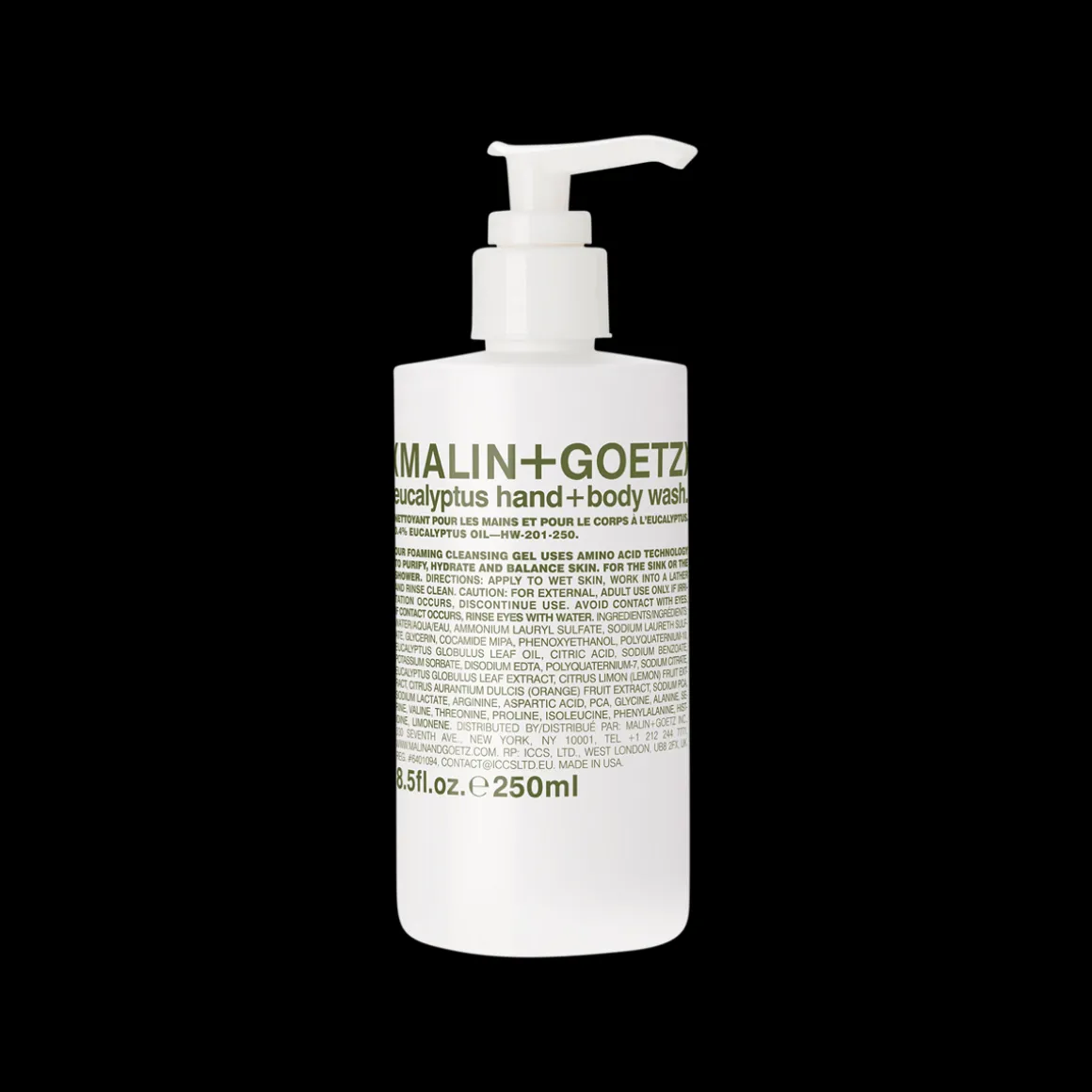 Eucalyptus Hand + Body Wash 250ml