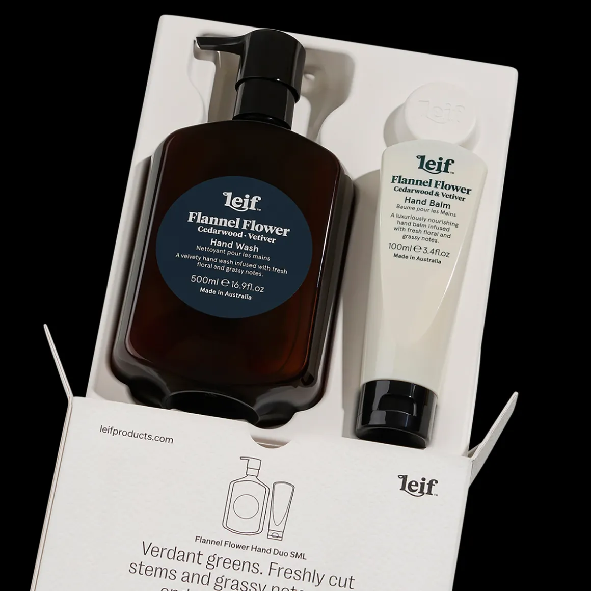 Flannel Flower Hand Duo Small