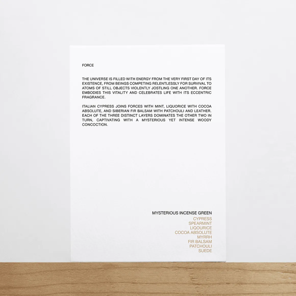 Force Eau de Parfum 100ml