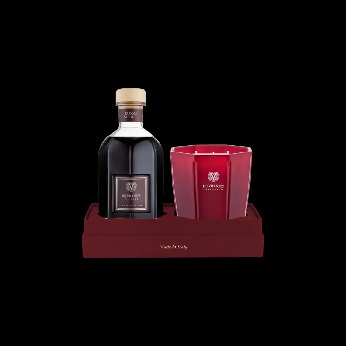 Gift Box Rosso Nobile + Candle