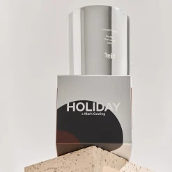 Holiday Flannel Flower Candle 280gr