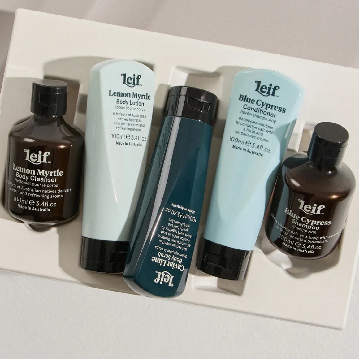 Lemon Myrtle Travel Set