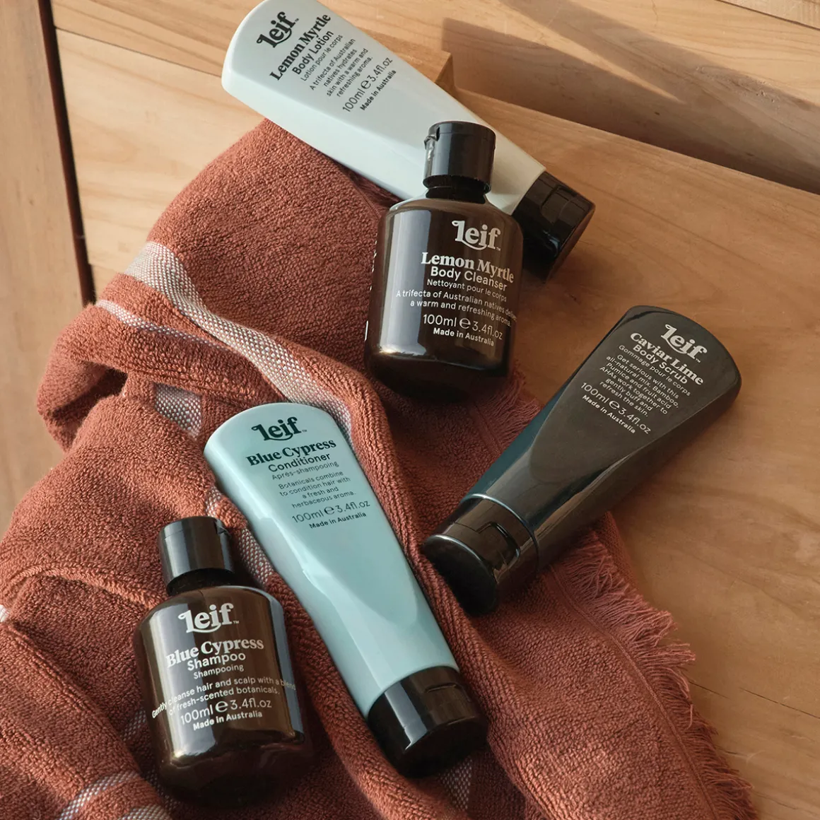 Lemon Myrtle Travel Set