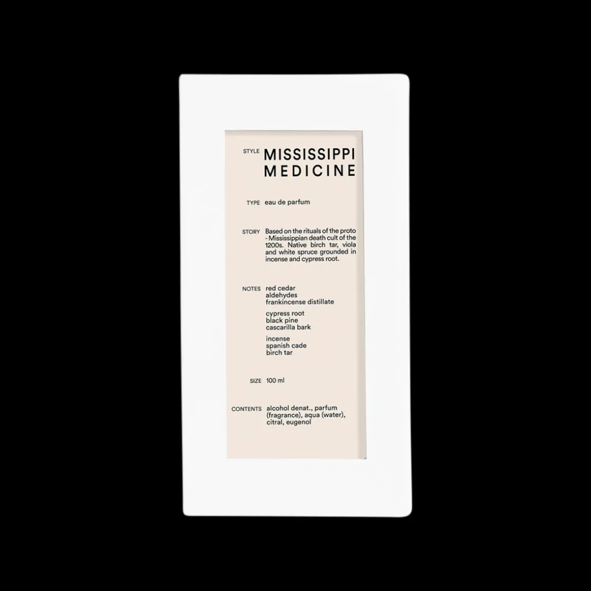 Mississippi Medicine Eau de Parfum 100ml