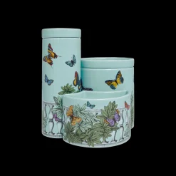 Nel Mentre Candle Set Farfalle Giardino