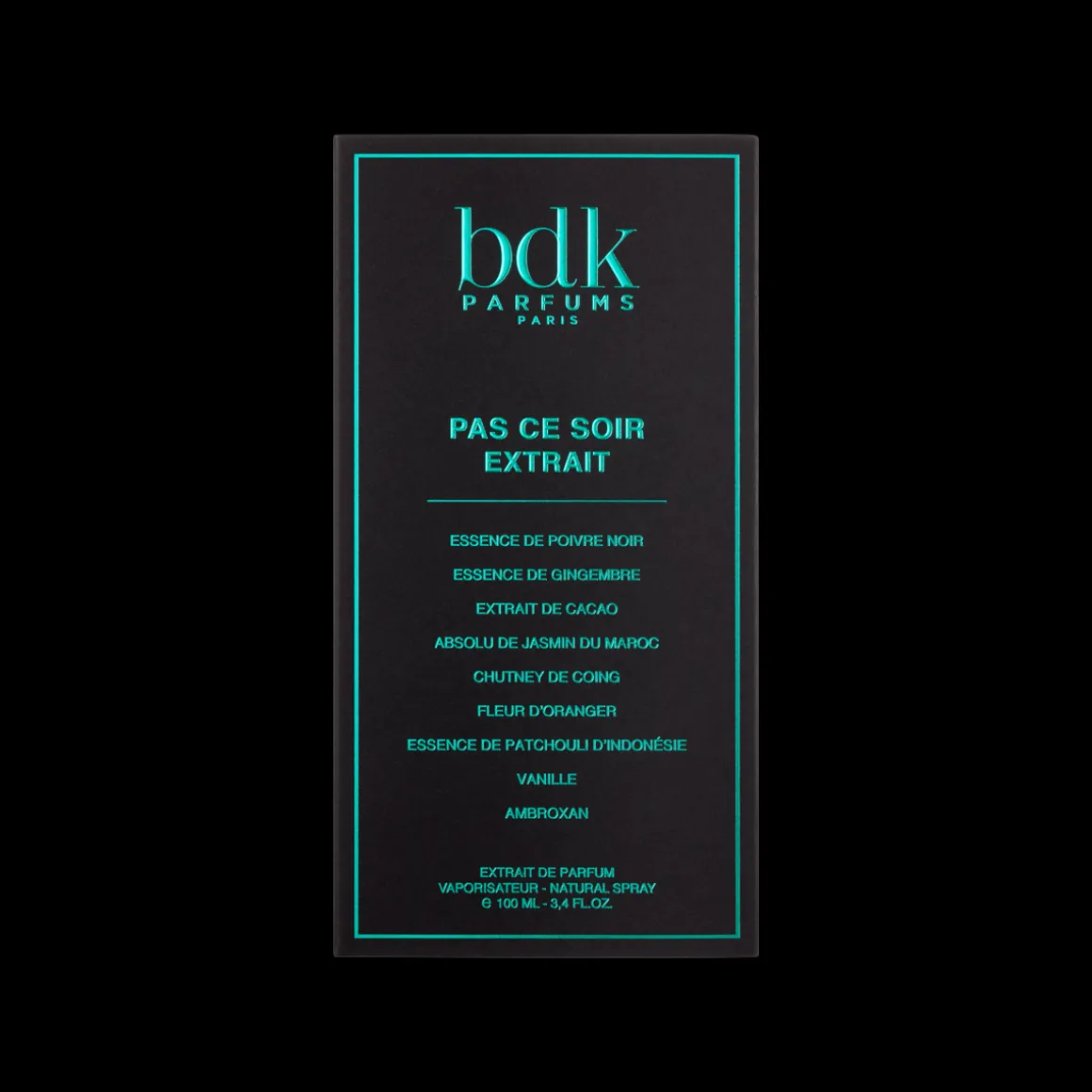 Pas Ce Soir Extrait de Parfum 100ml