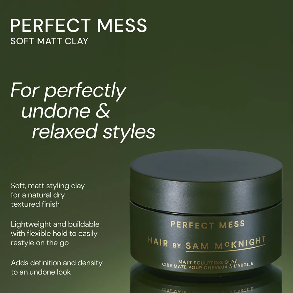 Perfect Mess Matt Sculpting Clay 50ml