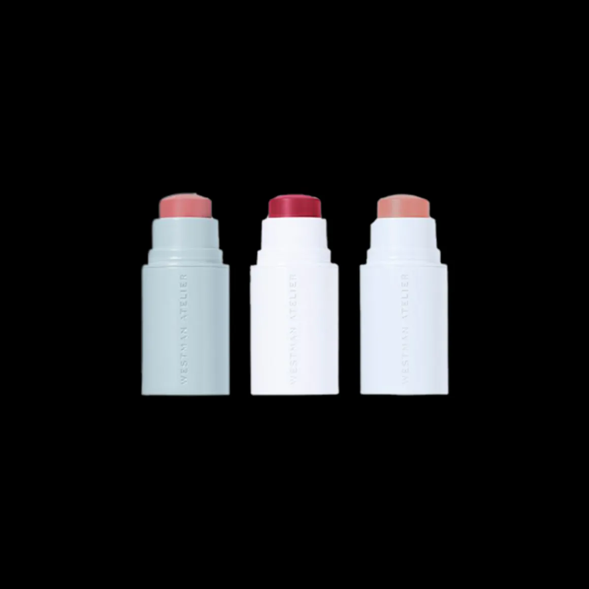 Petite Baby Cheeks Blush Stick Trio Petal, Jam & Chouchette