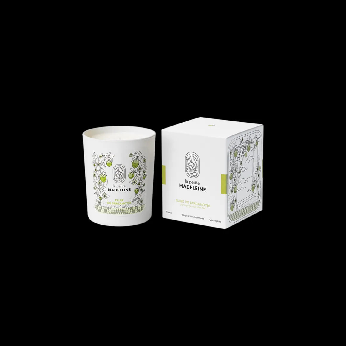 Pluie de Bergamotes Scented Candle 180gr