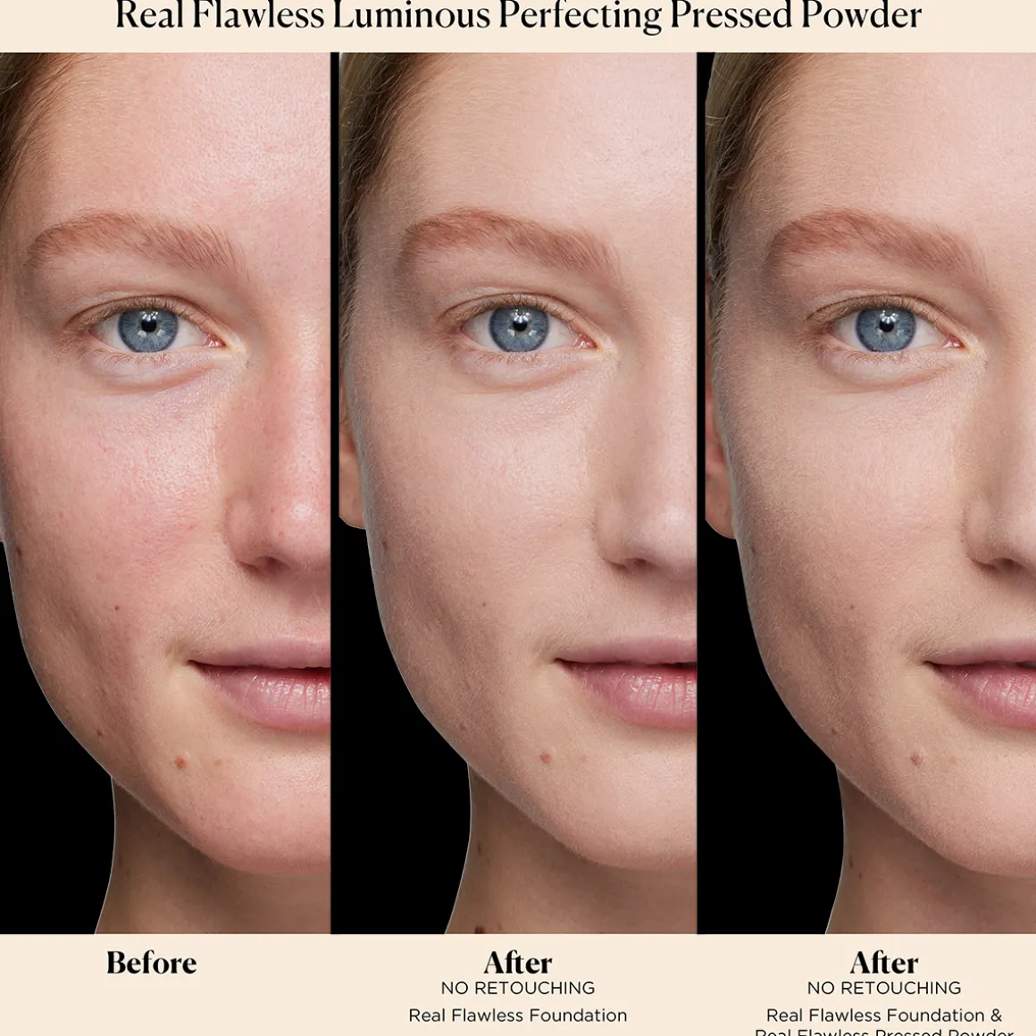 Real Flawless Pressed Finishing Powder TRANSL