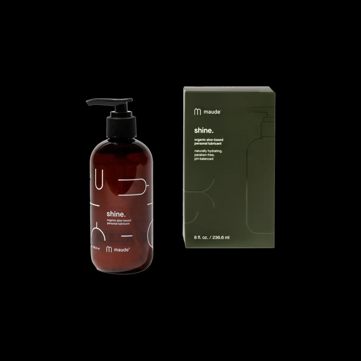 Shine Organic Aloe-Based Lubricant 237ml