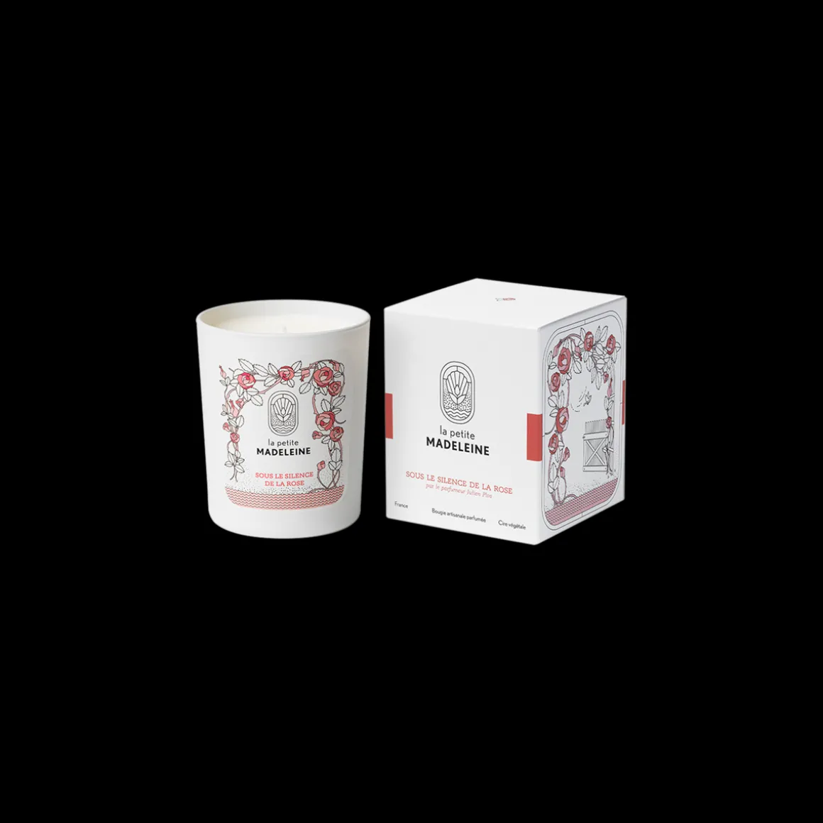Sous le Silence la Rose Scented Candle 180gr
