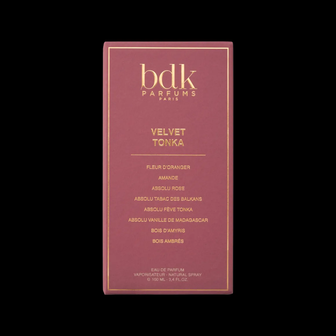 Velvet Tonka Eau de Parfum 100ml