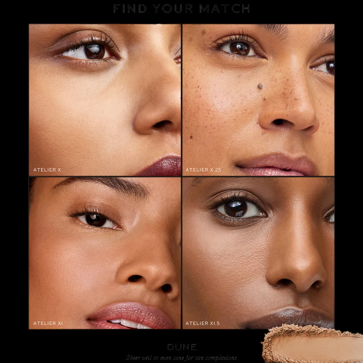 Vital Pressed Skincare Powder Dune